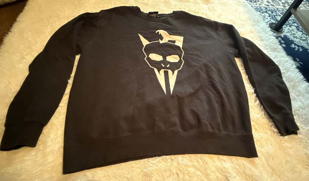 Harry Potter and the Cursed Child Death Eater Skull‎ Graphic Crewneck Sweatshirt